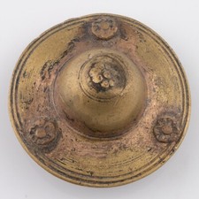 Medieval Bronze Horse Harness Boss 14th-16th Century