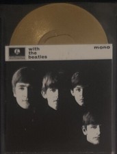 THE BEATLES GOLD RECORD FOIL