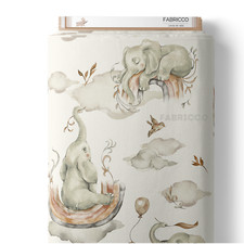Cotton Fabric Kids , Woodland