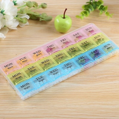 Slot pill storage box 7 - storage,