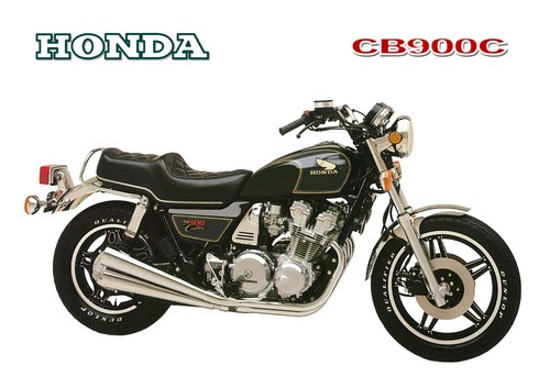 Honda poster cb900 cb900c - poster,