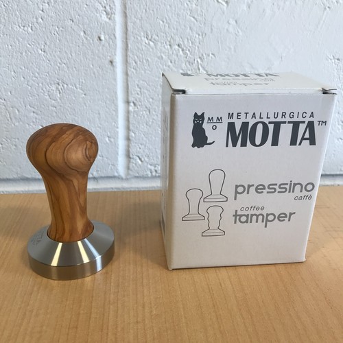 Motta 58mm olive wood tamper - motta,