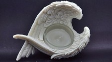White Angel Wing Votive Tea