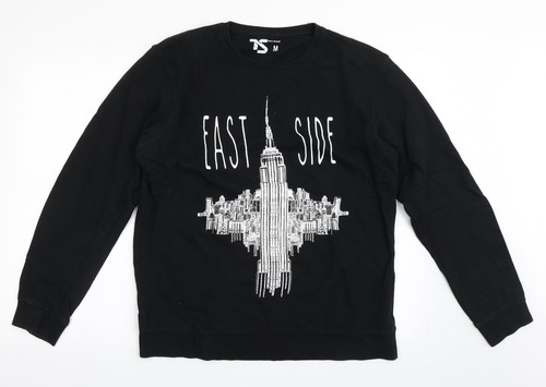 Twisted soul mens black - black, cotton