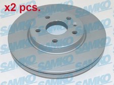 X2 PCS FRONT BRAKE DISC ROTOS