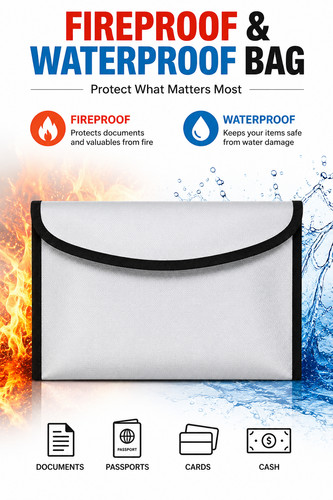 Fireproof waterproof document - fireproof,
