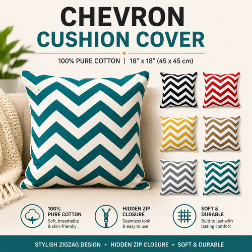 Chevron cushion covers 100 - chevron,