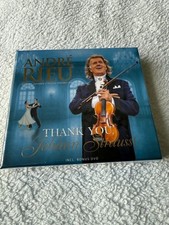 ANDRE RIEU - THANK YOU, JOHANN STRAUSS. 3 x CD + DVD: 2025. NEW & SEALED.