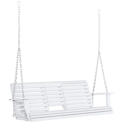 Seater wooden porch swing - wooden,