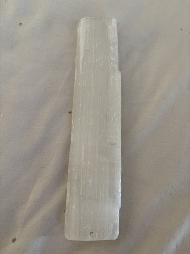 Selenite wand large slab - wand,