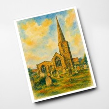 A4 PRINT - The Church