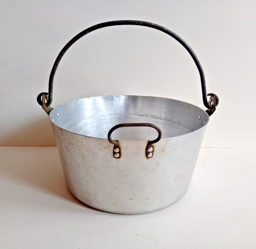 Vintage aluminium jam making - vintage,