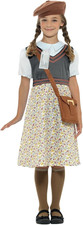Smiffys Evacuee Girl Costume M