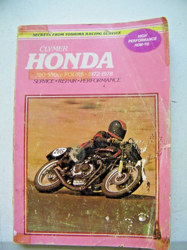 Clymer honda 350 550cc fours - 350-550cc,