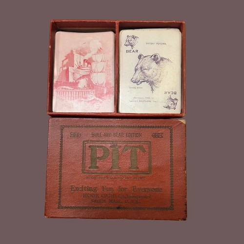 Antique pit card - antique,