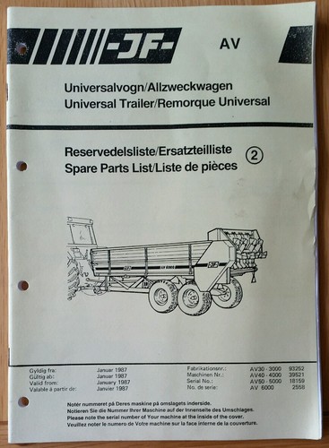 Universal trailer parts - jf, av