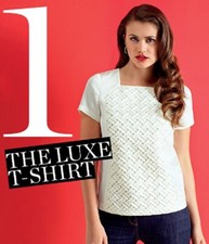 Gok Wan for TU, Basket Weave Shell Top, Cream, Size12 BNWT, RRP £25