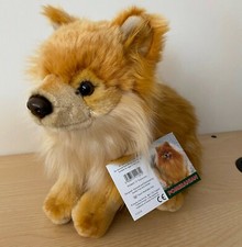 Pomeranian 12" Toy dog, as it is, personalised, gift wrapped 3 options.