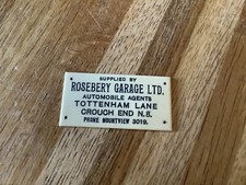Rosebery Garage Ltd Tottenham