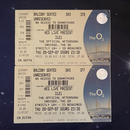 Prince tickets aftershow - aftershow, 20