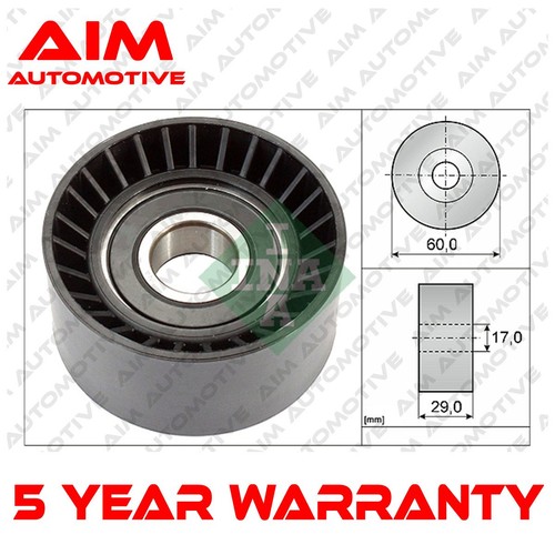 Deflection guide pulley aim - deflection,