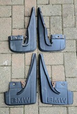 GENUINE BMW 5 Series E34 FRONT and REAR Mud Flaps Guards SET with Side Skirts