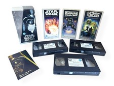 Star Wars Trilogy VHS 1997 Special Edition Silver Box Set Video Cassette Tapes