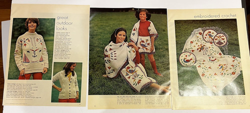 Vintage 1970s pages of - vintage,