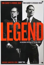 Legend - original movie poster 27x40  - 2015 Tom Hardy , Kray Twins