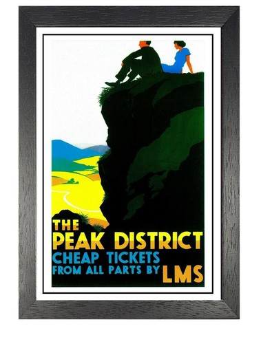The peak district railway - peak, (b)