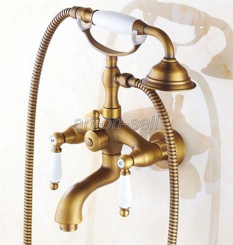 Antique brass bathroom - antique,