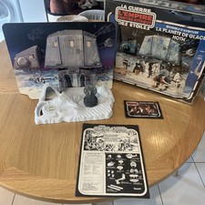 Hoth Ice Planet Adventure Set Vintage Star Wars Kenner  Playset Rare French box 