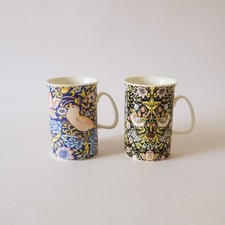 WILLIAM MORRIS Mugs x2 -