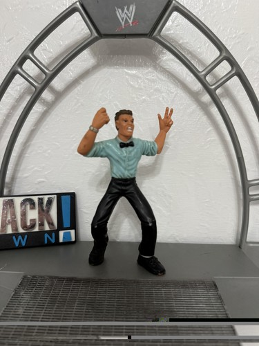 Wcw referee figure toy box - referee,