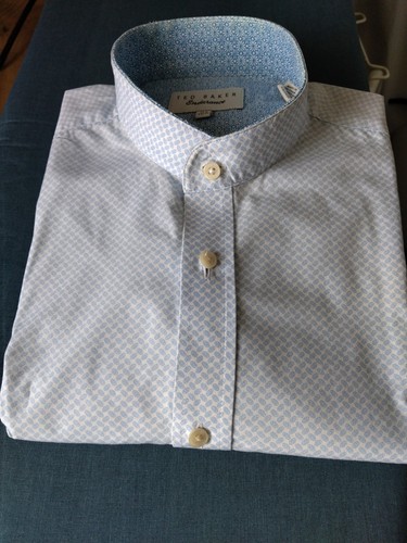 Mens15 collerless shirt - mens15.5", by
