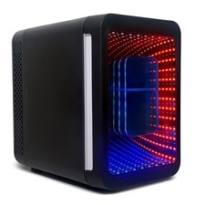 4L RGB LED Mirror Mini Fridge