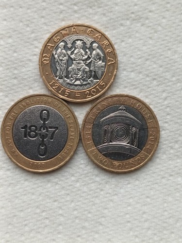 Three each coins magna - £2,