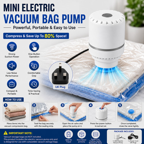 Portable mini electric vacuum - portable,