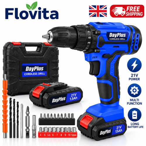 Battery 21v cordless drill - cordless,