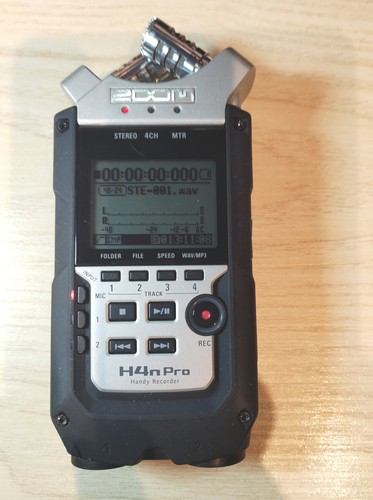 Zoom h4n pro - recorder,
