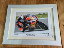 Hand Signed & Framed Danny Kent Red Bull KTM 2012 Moto3 By Keith Martin #2/20