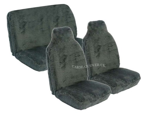For toyota plain grey faux - for,