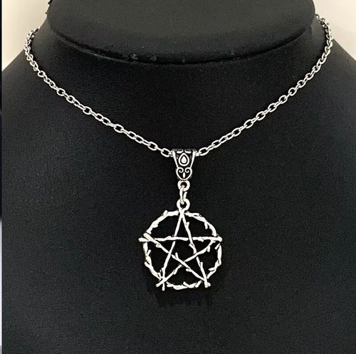 Pentagram star pendant - pentagram,