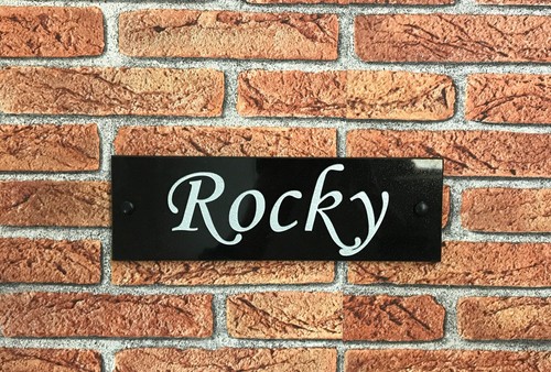 Customised granite stable - granite, door