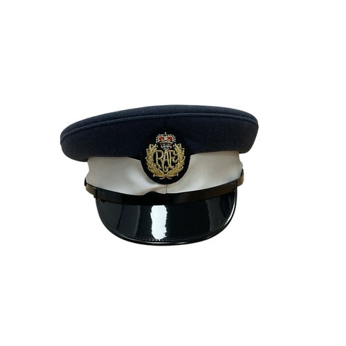 Raf white band - mens, peaked
