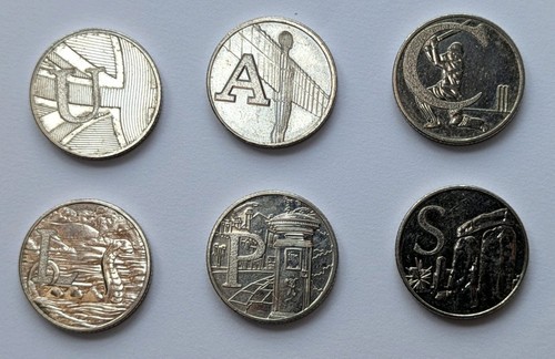 2018 and 2019 alphabet 10p - a-z,