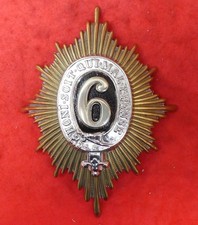 6th Dragoons helmet plate