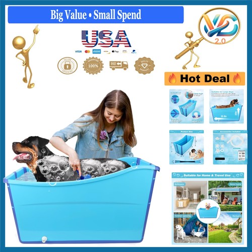 Extra large foldable - foldable, bath