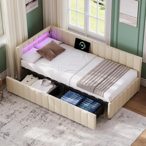 Day bed 3ft upholstered - bed,,
