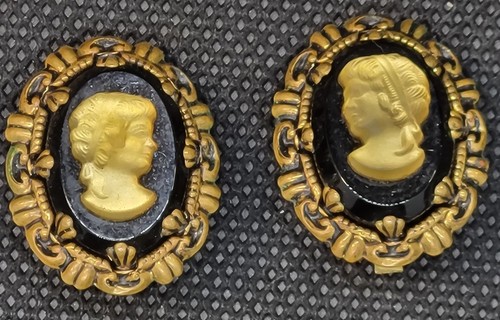 Vintage germany cameo - w,